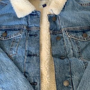 Sherpa lined Jean jacket